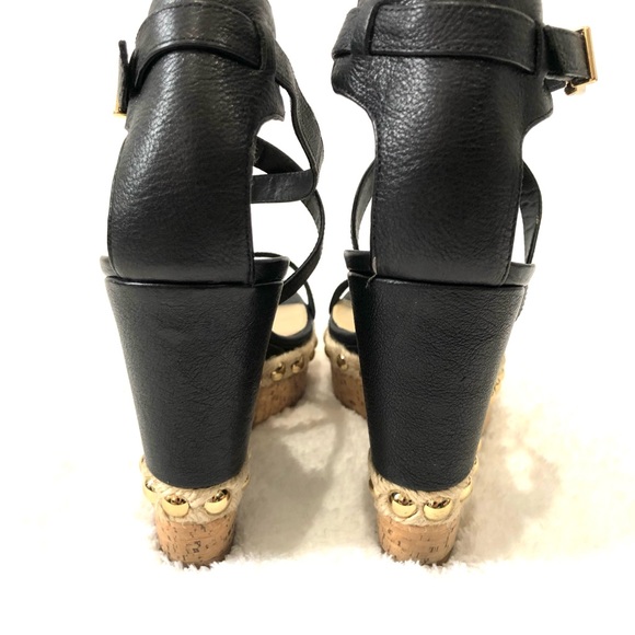 Via Spiga Cork Bottom Wedge Sandals; Size: 10.5 - Picture 3 of 3